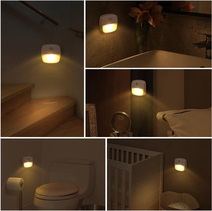 Indoor lighting with motion sensor - Battery-operated stair lighting - Wireless stick-on LED night light - V1188-MS101-00685-1