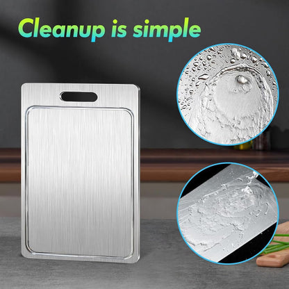 Kitchen cutting board - New grooved cutting board - Double-sided cutting board - Suitable for cutting meat, V1188-MS101-00689-1