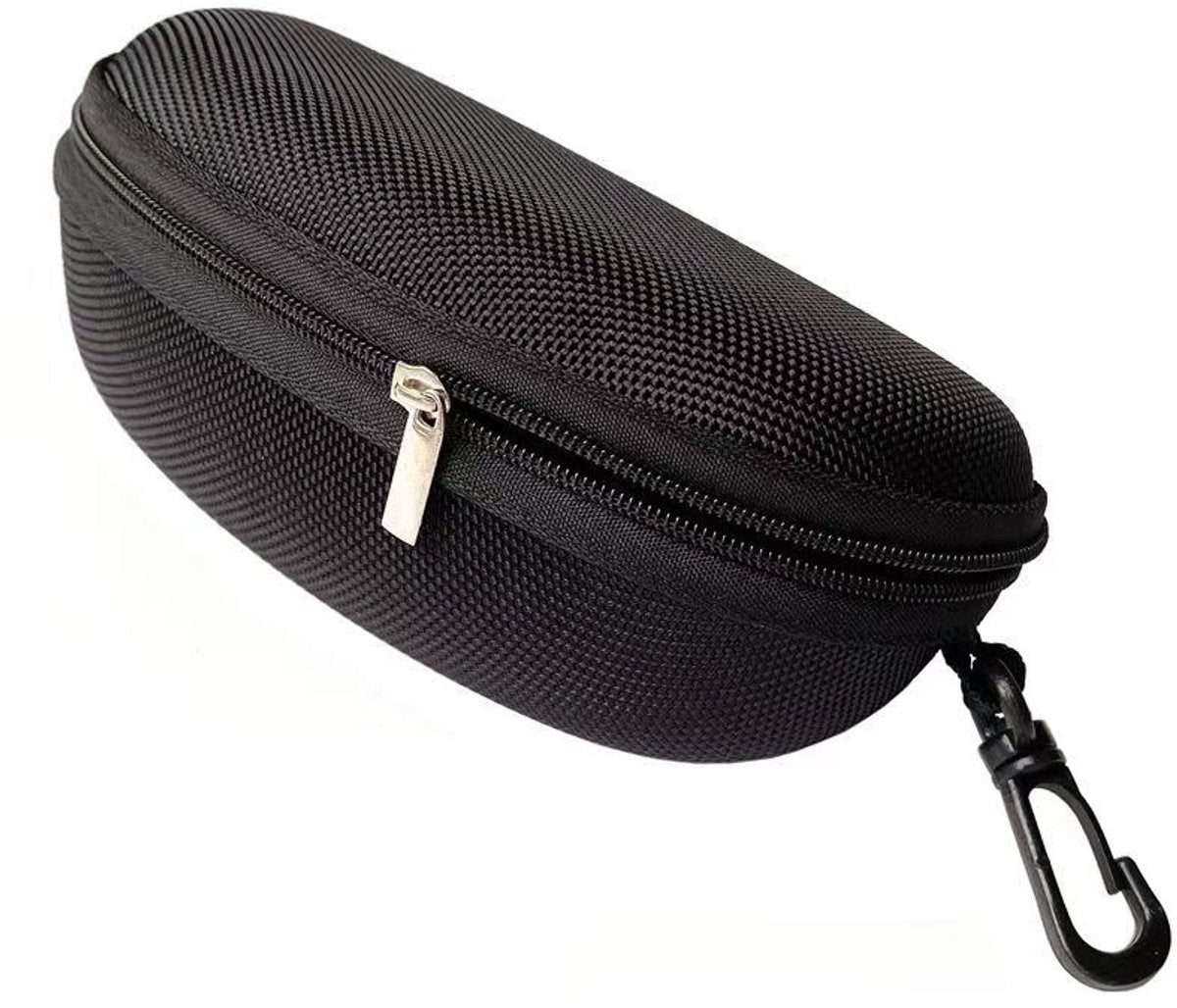 Portable Glasses Case Hard Case - Glasses Pouch - Waterproof Sunglasses Storage - Hard Box With Zipper and V1188-MS101-00692-1