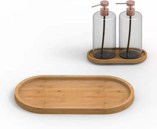 Bamboo soap dish - Bathroom shelf - Kitchen shelf - Bamboo shelf - Washbasin shelf - Jewelry tray for the V1188-MS101-00698-1