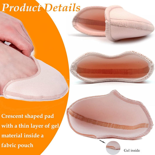 Soft gel toe protectors - Ballet dance, pointed shoes & high heels - For women & girls V1188-MS101-00703-1