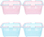 4 Pieces Mini Shopping Basket Toys - Plastic with Handle - For Children Pretend Play V1188-MS101-00705-1
