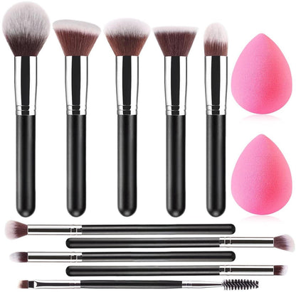 Make Up Brush Set - Brush Sets - Foundation Brush - Eyeshadow Brushes - Powder Brush - Makeup Brushes - V1188-MS101-00717-1