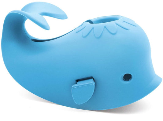 Bath Faucet Cover - Soft silicone safety protector for children, toddlers, and babies - Cute whale design, V1188-MS101-00727-1