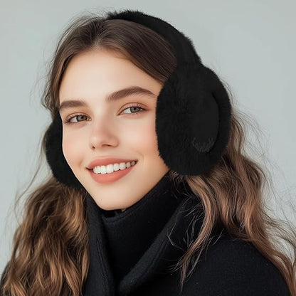 Warm earmuffs - Foldable, cute plush earmuffs - Soft and skin-friendly - Stylish and versatile - Protect your V1188-MS101-00738-1
