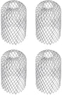Gutter Leaf Filter 4-piece - Wire Mesh Guard, 10x17cm, gutter protector V1188-MS101-00753-1