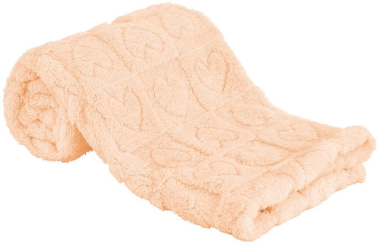 Baby blanket with heart motif, ultra-soft, cozy baby blankets for girls and boys, soft baby and toddler V1188-MS101-00757-1