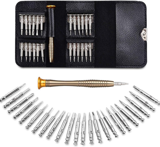 Screwdriver Set - 25-in-1 Repair Kit - Screwdriver Set with Protective Case - Professional Repair Kit for V1188-MS101-00760-1
