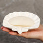 Ceramic Soap Holder - Sea-Shell Soap Tray with Self-Draining - Soap Holder - Soap Box - Small Soap Dish - 1 V1188-MS101-00762-1