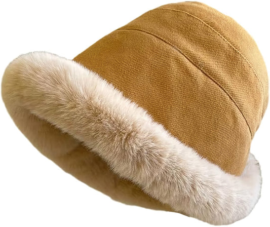 1 Women's Winter Hat - Cold Weather - Extreme Warmth and Wind Protection - Fleece-lined Interior - Wide Brim V1188-MS101-00775-1
