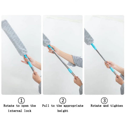 Underbed Dust Wiper - Extendable to 130cm, home use V1188-MS101-00788-1