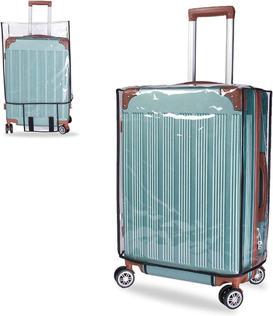 Transparent PVC Suitcase Protective Cover - 18 Inch - Anti-Dirt & Anti-Abrasion Dust Cover V1188-MS101-00793-1