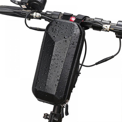 Waterproof storage bag for scooters - Hard scooter handlebar bag - Front bag for electric scooter - V1188-MS101-00801-1