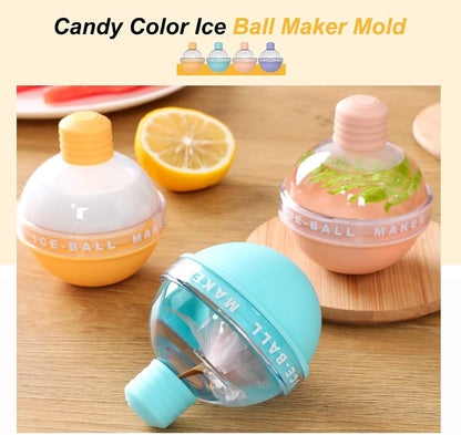 Silicone Ice Cream Ball Mold 4-Piece - Food Safe, for Whiskey V1188-MS101-00818-1