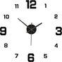Frameless Wall Clock - Modern 3D DIY - Large Display for Clear Reading - Easy to Stick - Modern Living Room V1188-MS101-00824-1