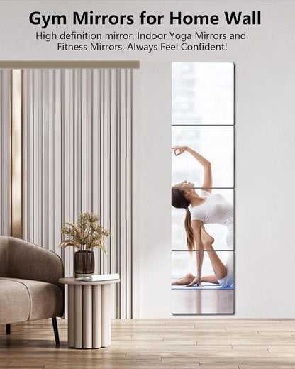 pieces unbreakable Wall Mirror - self-adhesive wallpaper - 30x30 cm, toddlers & children V1188-MS101-00835-1