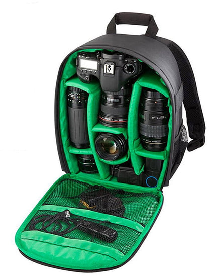 Professional waterproof outdoor photography SLR camera backpack travel bag - Green V1188-MS101-00849-1
