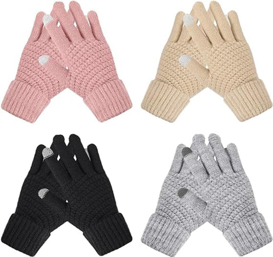 Touchscreen Winter Gloves - Women's Sports Gloves - Waterproof and Windproof - Elastic Cuff - Scooter and V1188-MS101-00854-1
