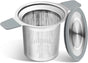 Tea infuser strainers - Stainless steel loose tea strainer with heat-resistant double handles - Extra fine V1188-MS101-00859-1