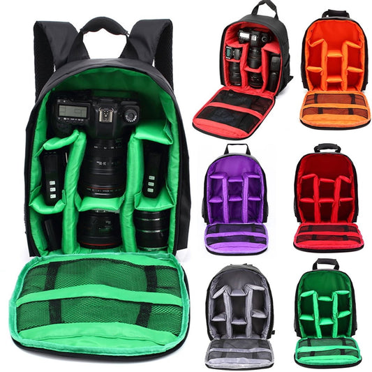 Professional waterproof outdoor photography SLR camera backpack travel bag - gray V1188-MS101-00860-1