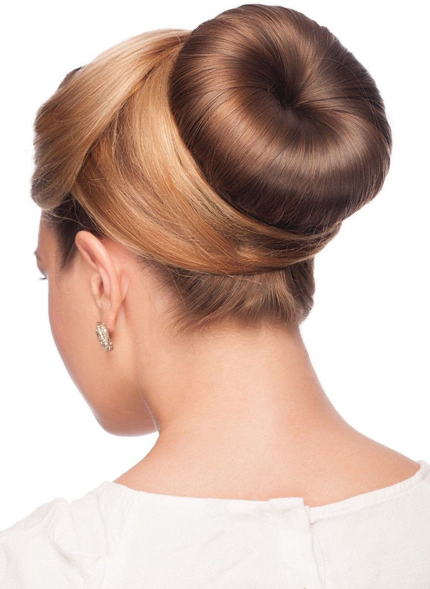 Magic Foam Mushrooms 4-piece - Black, for hairstyles (2 small/2 large) V1188-MS101-00862-1