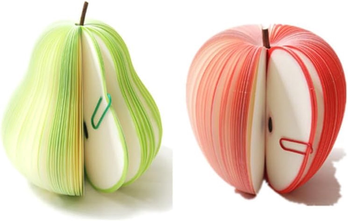 Sticky Notes - Fruit-Shaped 3D Non-Stick Notes - Fun DIY Memo Pads - Creative Practical Three-Dimensional V1188-MS101-00870-1