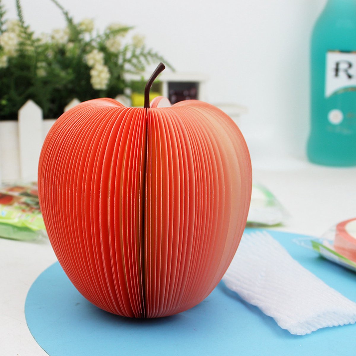 Sticky Notes - Fruit-Shaped 3D Non-Stick Notes - Fun DIY Memo Pads - Creative Practical Three-Dimensional V1188-MS101-00870-1