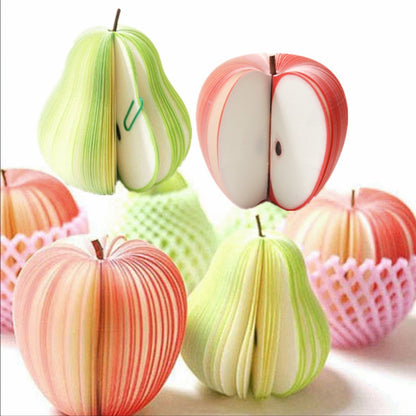 Sticky Notes - Fruit-Shaped 3D Non-Stick Notes - Fun DIY Memo Pads - Creative Practical Three-Dimensional V1188-MS101-00870-1