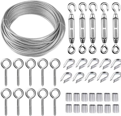 Stainless Steel Thread Set - 30Mx2mm, with M5 Spanner, for plants V1188-MS101-00882-1