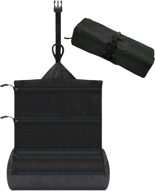 Men's travel toiletry bag - Hanging toiletry bag with waterproof shaver organizer - Makeup and travel V1188-MS101-00883-1