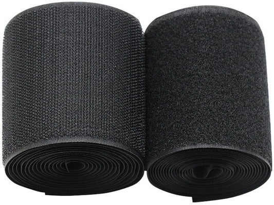 Edge banding 10cm x 2m - Black nylon, non-adhesive, for sewing V1188-MS101-00887-1