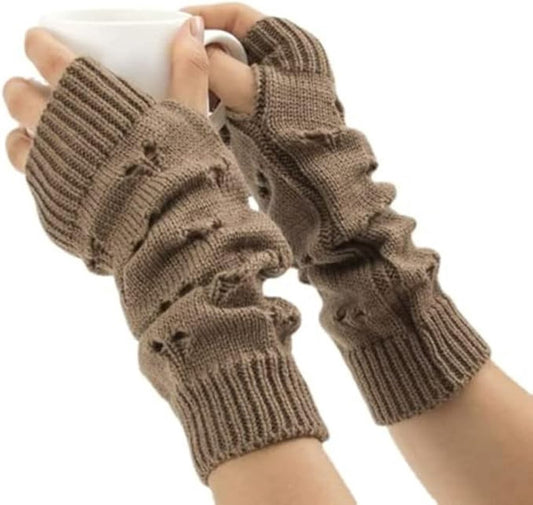 Fairytale retro accessories - crocheted gloves with a weathered look V1188-MS101-00912-1