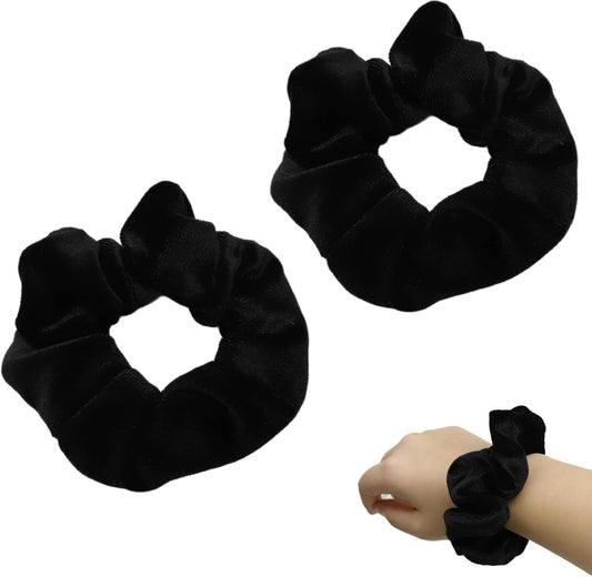 2-pack hair ties - Soft knitted hair ties for women - Hair ties for girls - Elastic headbands - Hair ties for V1188-MS101-00922-1