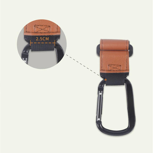 Hanging hook Carabiner hooks - shopping bags Mommy - Bag hook Bag clip for outdoor travel - 5 pieces V1188-MS101-00926-1