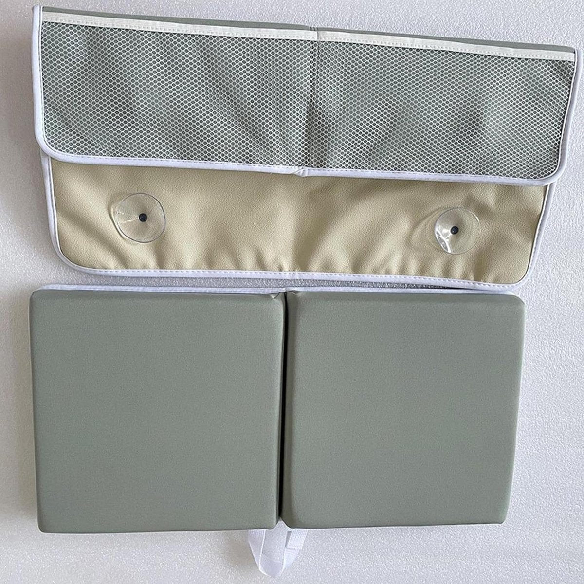 Bath Knee Cushion & Elbow Cushion Set - Thick, quick-drying, with organizer V1188-MS101-00933-1