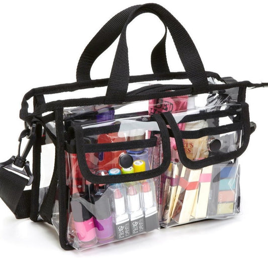 Transparent Travel Toiletry Bag - PVC, 27x20x9cm, for men/women V1188-MS101-00934-1