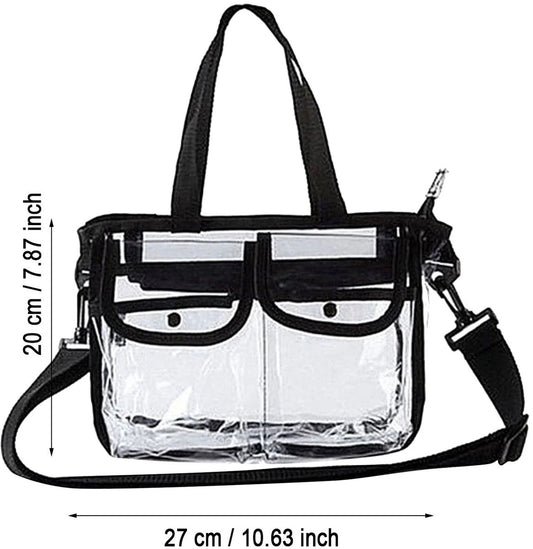 Transparent Travel Toiletry Bag - PVC, 27x20x9cm, for men/women V1188-MS101-00934-1