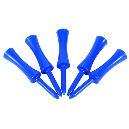 Plastic Golf Tees 100-piece - Blue, 68mm, random color - Golf accessories - Golf set - Golf tee V1188-MS101-00947-1