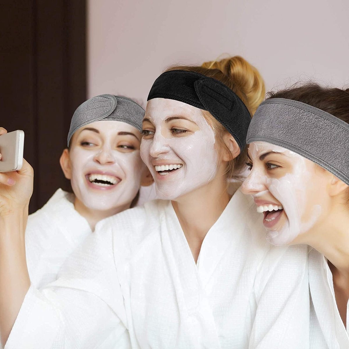 Makeup belt - Spa-like, adjustable, for facial cleansing V1188-MS101-00956-1