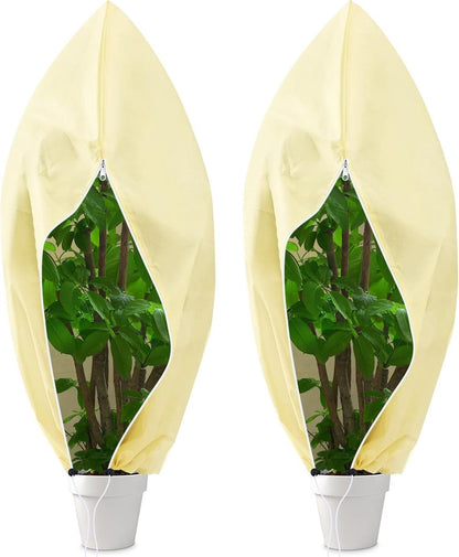 Winter covers for outdoor plants 120x180 cm - 2-pack - Frost protection - Reusable - With drawstring V1188-MS101-00962-1