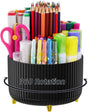 Desk storage box - 360-degree rotating office storage box - Pen holder - 5 pen sorting compartments - V1188-MS101-00967-1