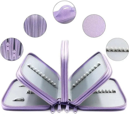 Pencil Case - Multifunctional pencil case with lid - 72 compartments, 4 layers, large capacity - Portable - V1188-MS101-00968-1