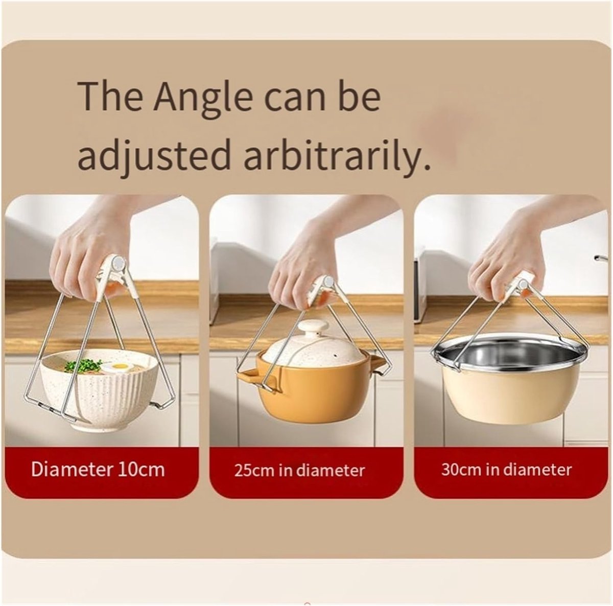 Heat-resistant and burn-proof clips - Kitchen drying rack - Safe to use (drying clips) V1188-MS101-00974-1
