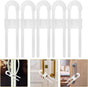 Child lock cabinets - Cabinet security for children - for cabinets and refrigerators - 5 pieces - White V1188-MS101-01001-1