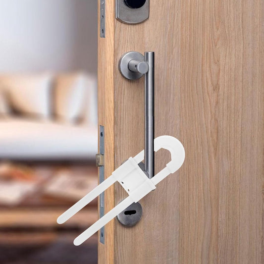 Child lock cabinets - Cabinet security for children - for cabinets and refrigerators - 5 pieces - White V1188-MS101-01001-1