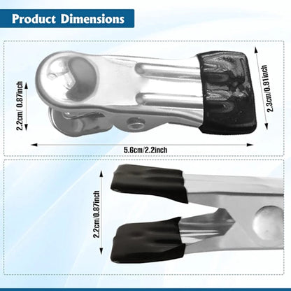 Stainless Steel Clothes Clips 40-piece - Strong, for outdoor use V1188-MS101-01017-1