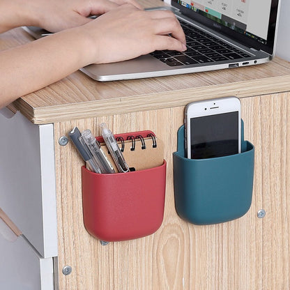 6-Piece Phone Wall Mount - Punch-Free, Storage Function V1188-MS101-01019-1