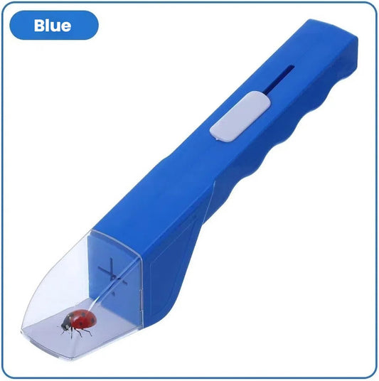 Portable, transparent insect observation box with a quick-opening lid, suitable for outdoor research and V1188-MS101-01025-1