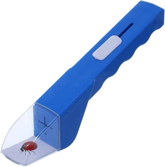 Portable, transparent insect observation box with a quick-opening lid, suitable for outdoor research and V1188-MS101-01025-1