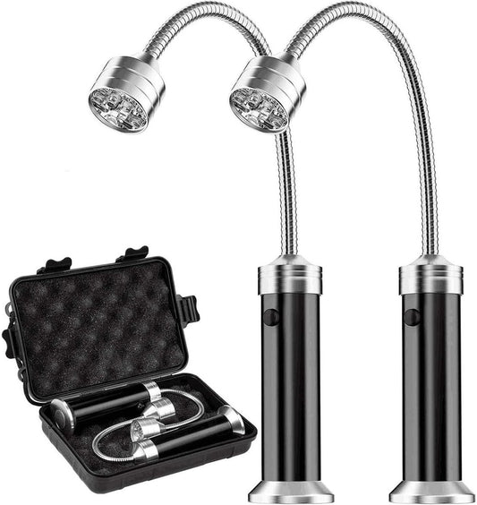BBQ lamp - Magnetic base - Super bright LED BBQ lamp - 360 degrees rotatable neck, waterproof and V1188-MS101-01034-1